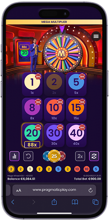 Mega Wheel Telegram